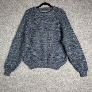 Vintage Oakton Limited Acrylic Sweater Size Medium‎ Speckled Chunky Knit